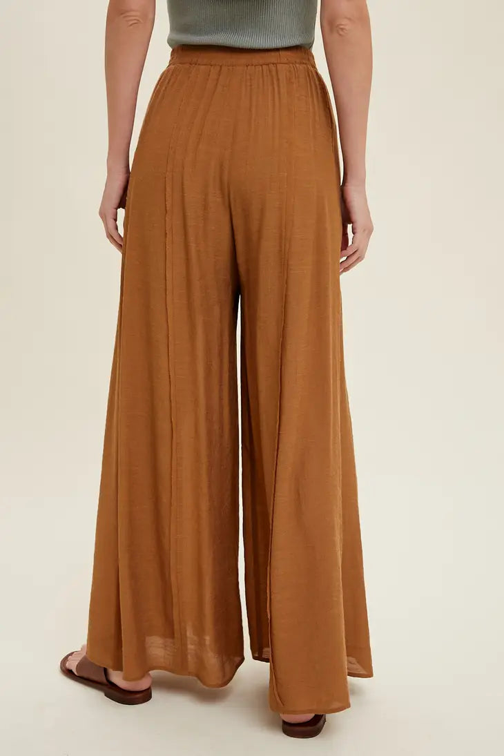 Sandbar Wide Leg Pants Brown