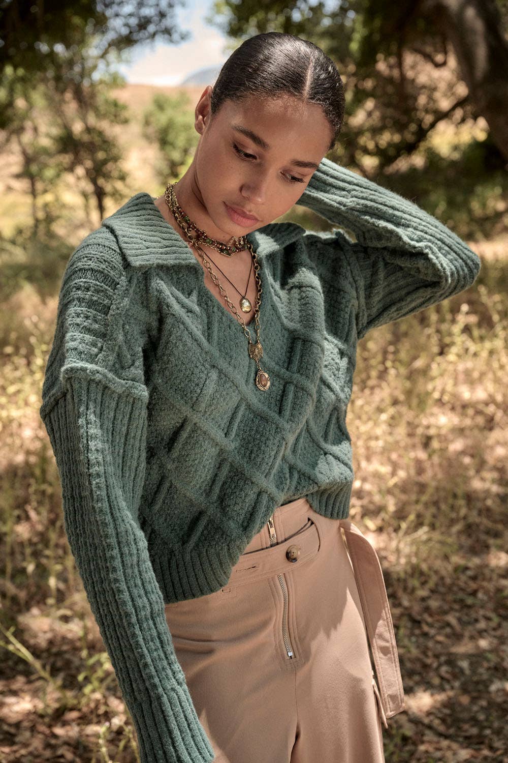 Mable Collared Sweater