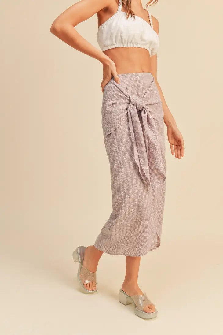 Lillian Gingham Skirt