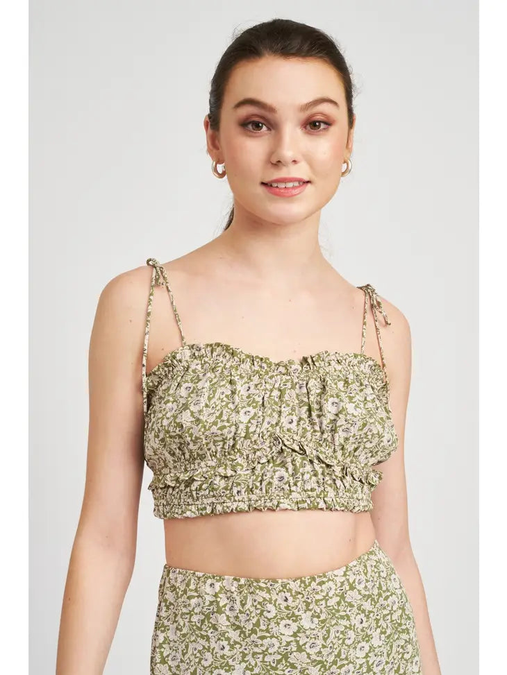 Goddess Garden Crop Top