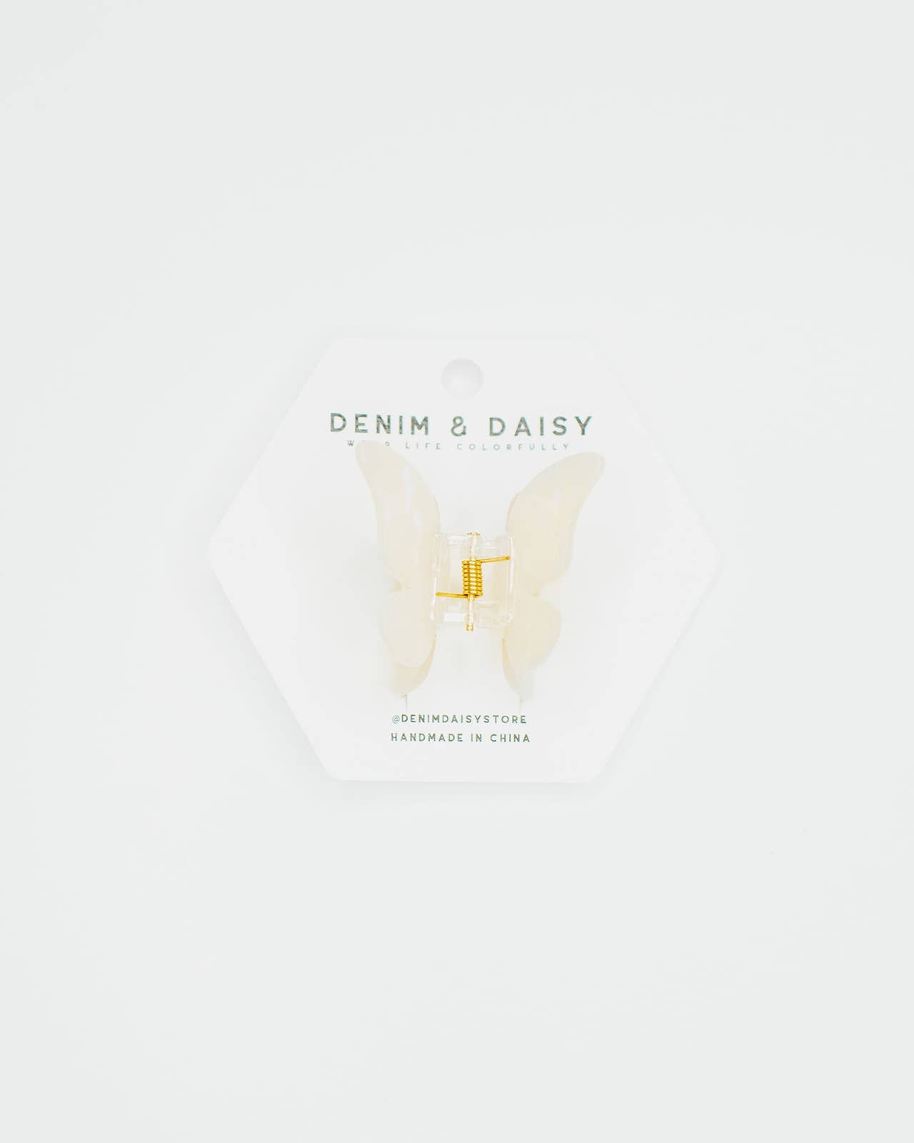 Pearl Large Butterfly Hair Claw