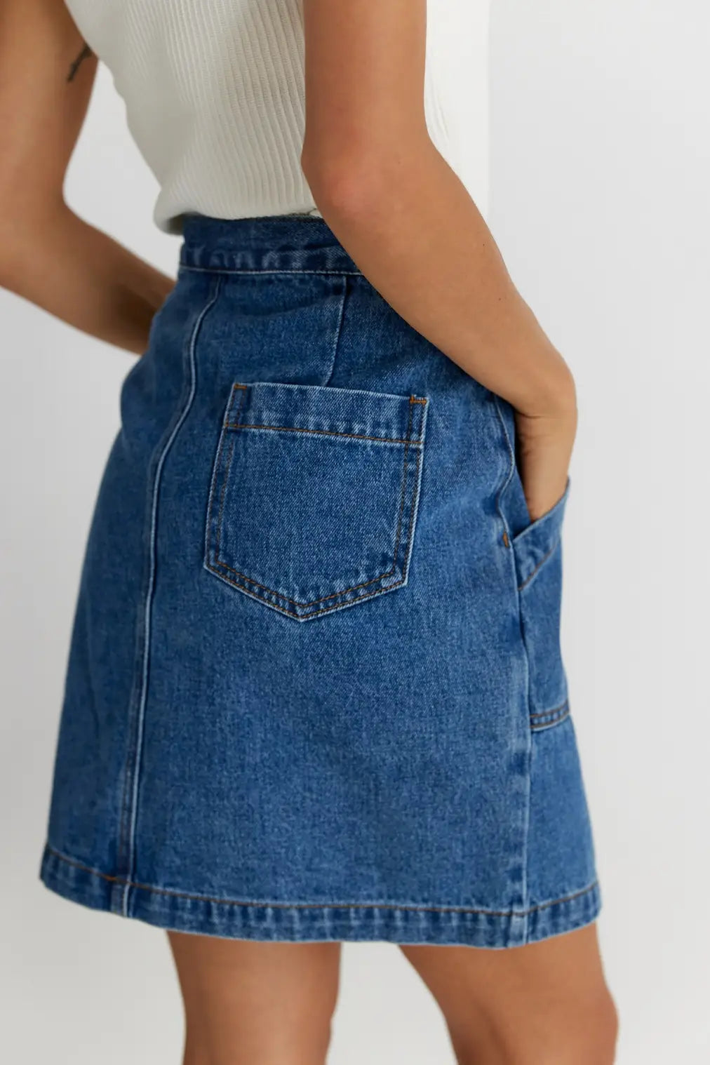 Dakota Denim Skirt