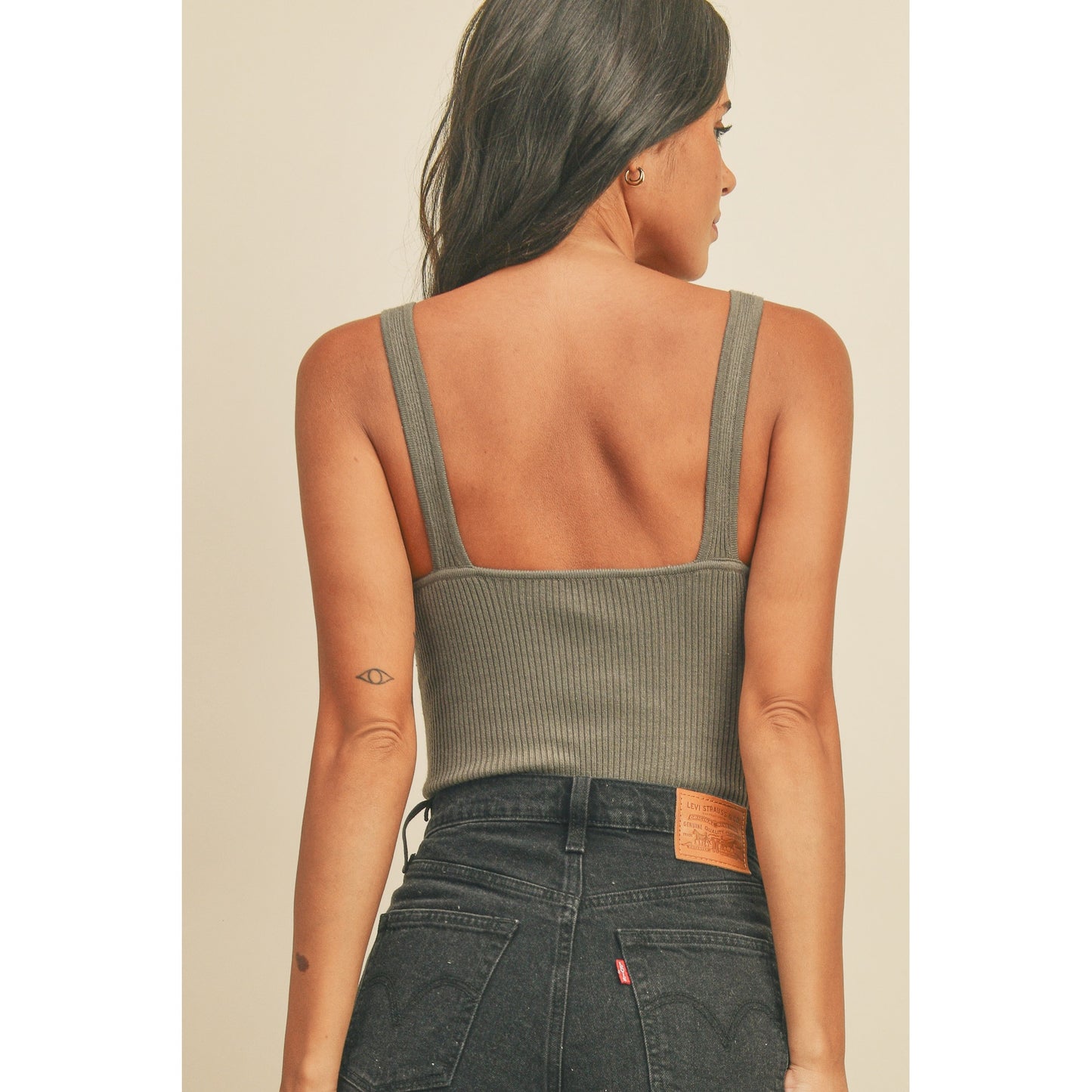 Chevron Knit Bodysuit
