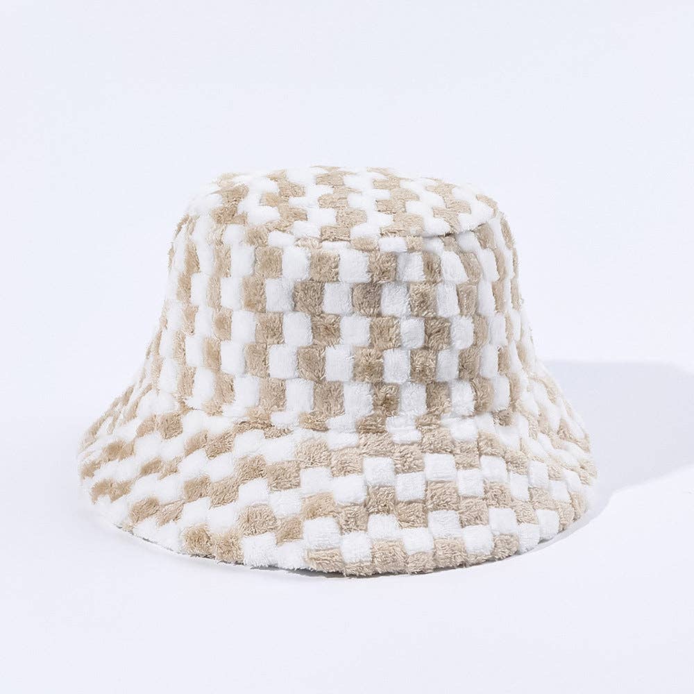 Checkered Bucket Hat