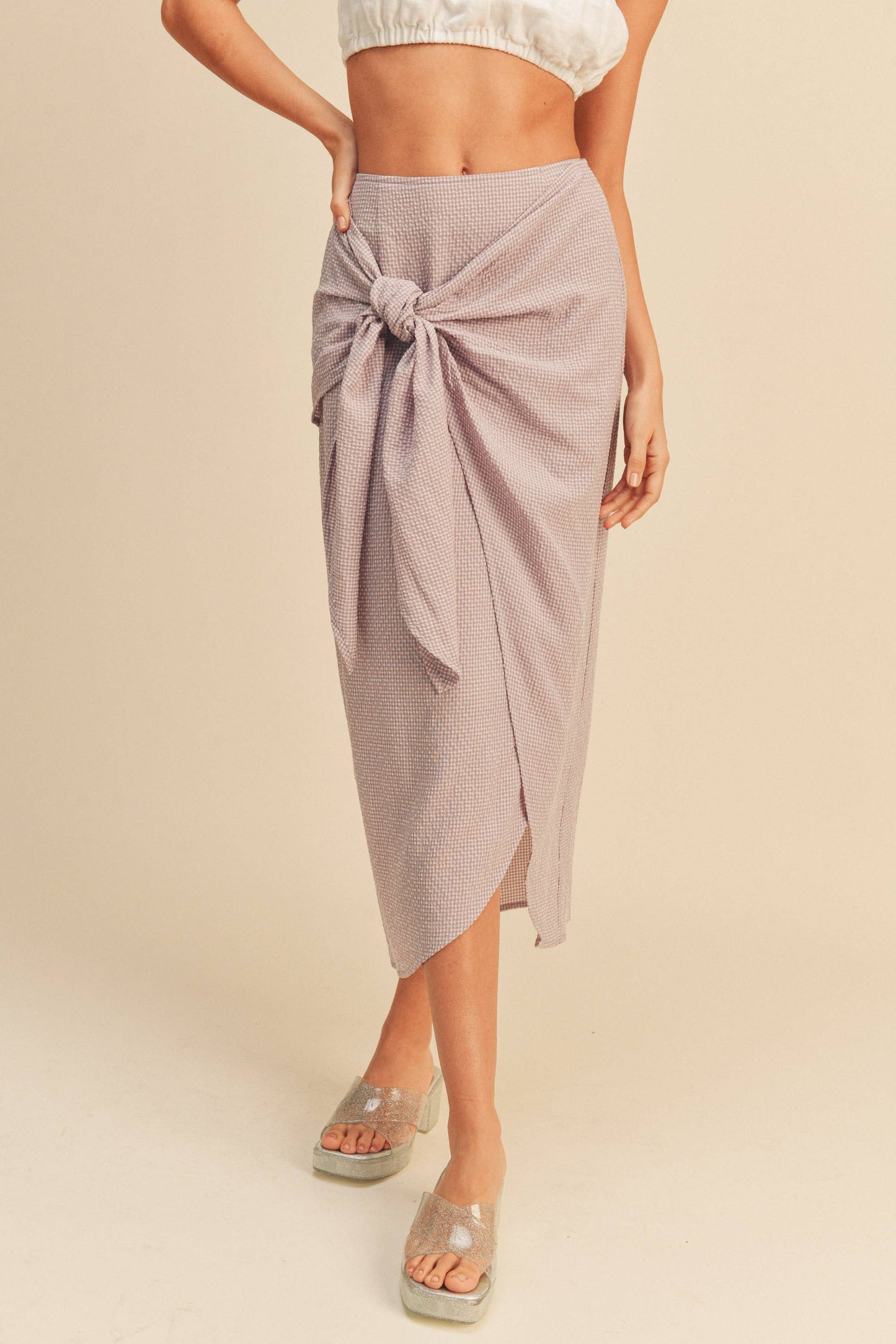 Lillian Gingham Skirt