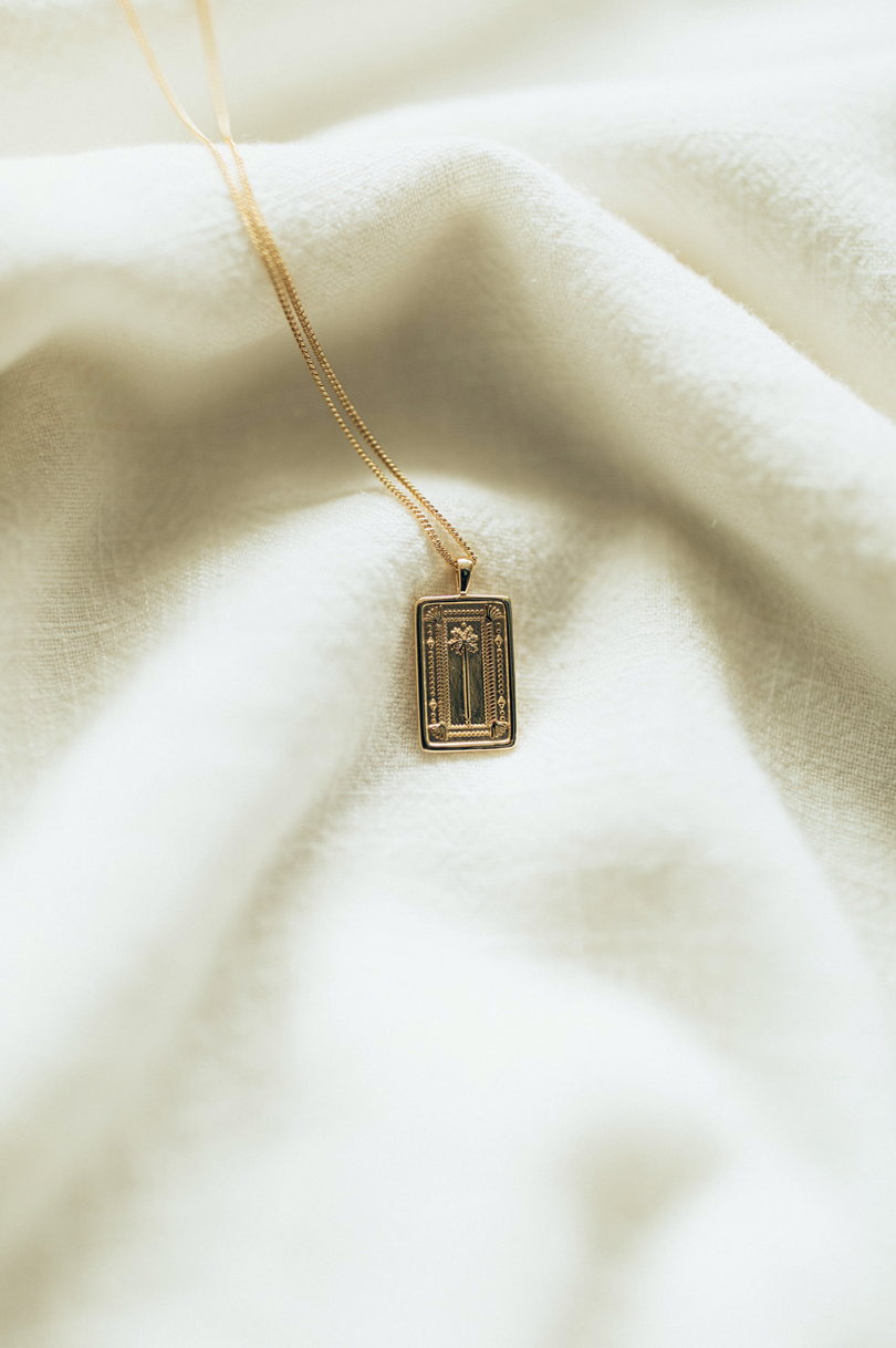 Emily Palm Tree Necklace