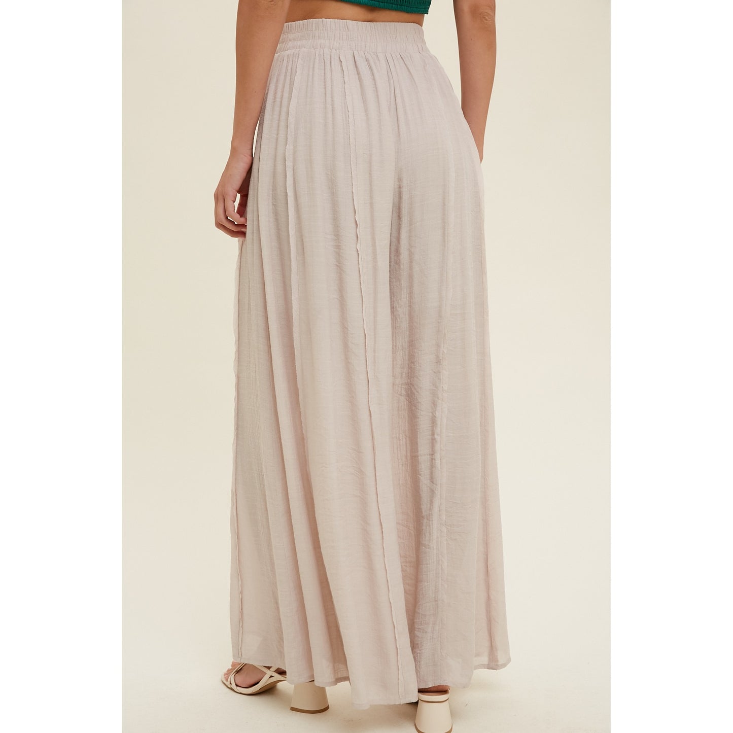 Sandbar Wide Leg Pants Champagne