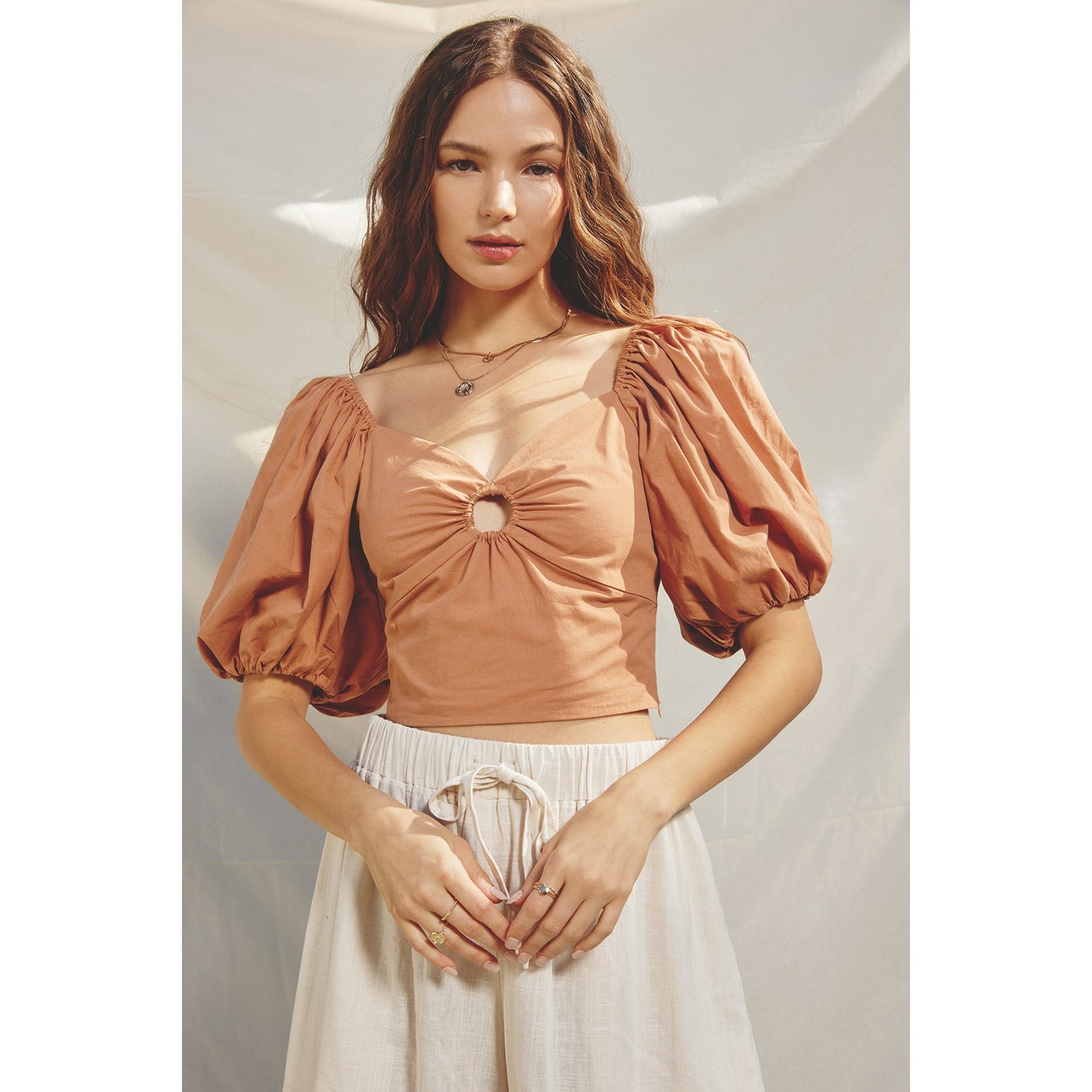 Bailer Top Apricot