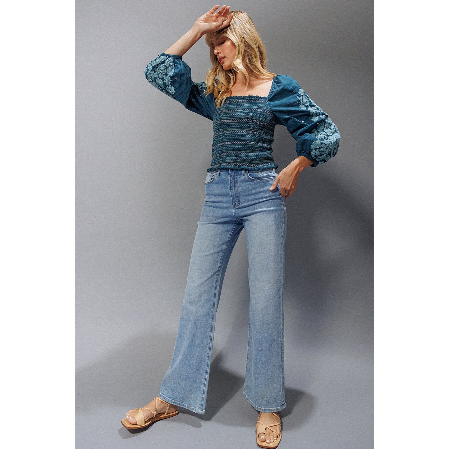 Vintage Straight Flare Denim