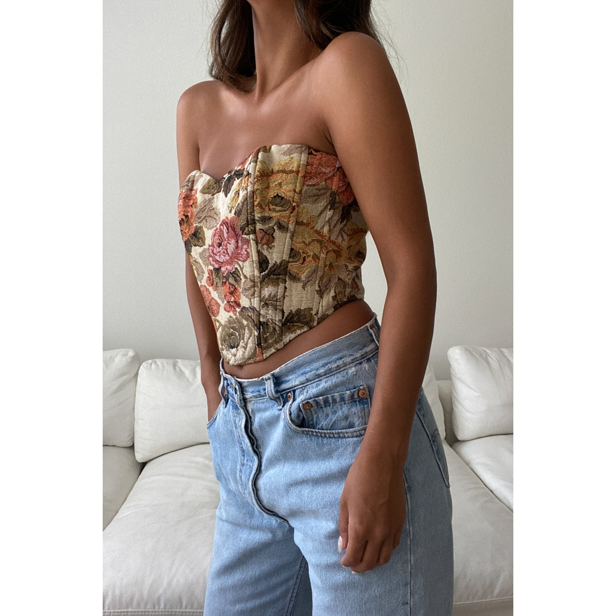 Loveland Bustier Top
