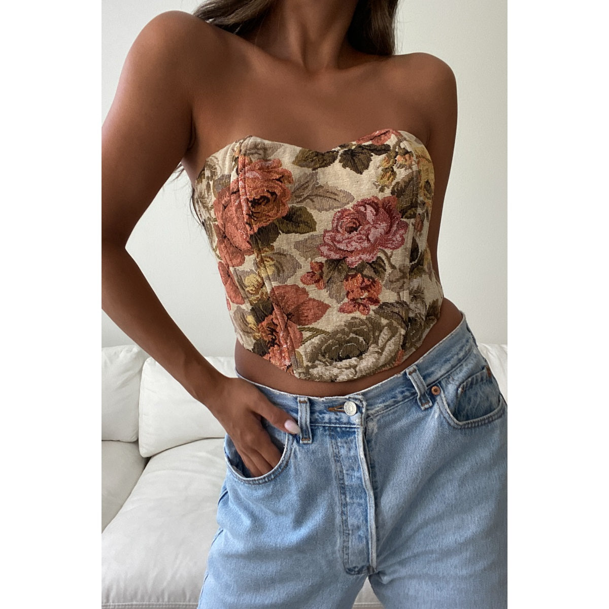 Loveland Bustier Top