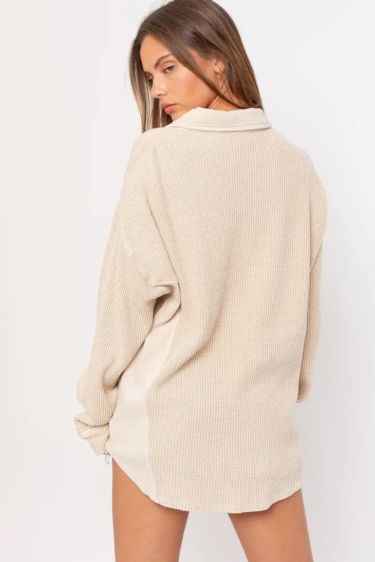 Lazy Days Thermal Shacket