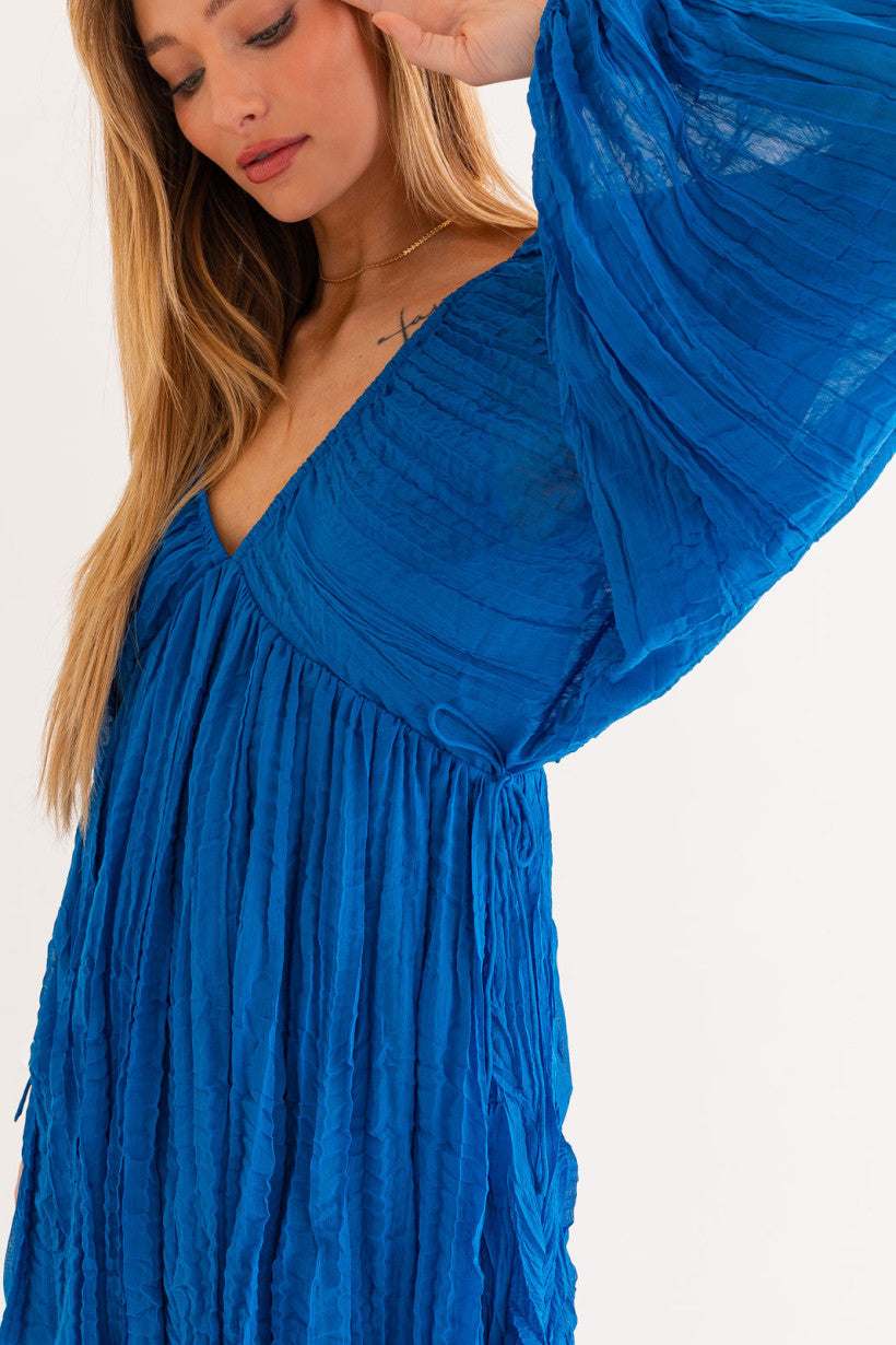 Calm Waters Mini Dress