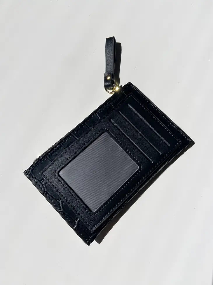 Lucy Card-Holder Wallet Black
