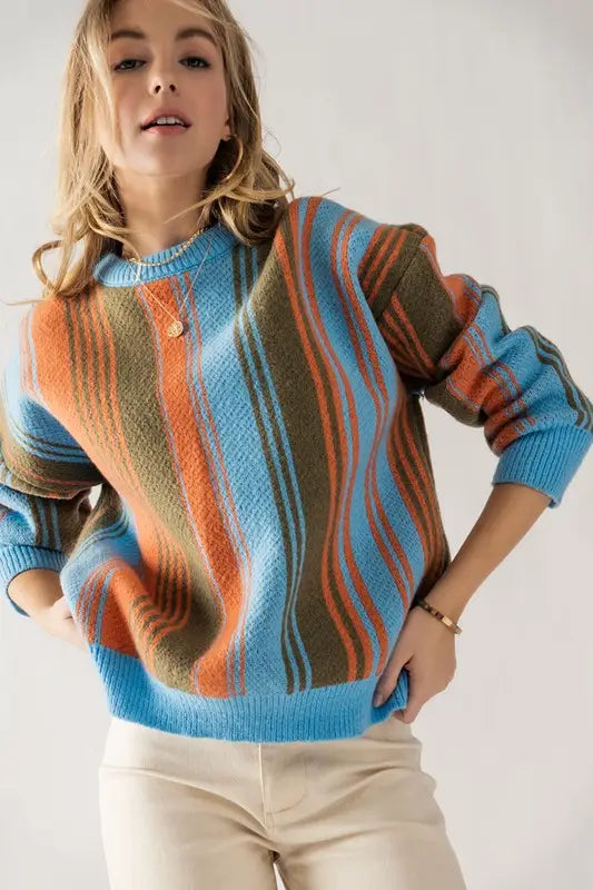 Lola Striped Sweater