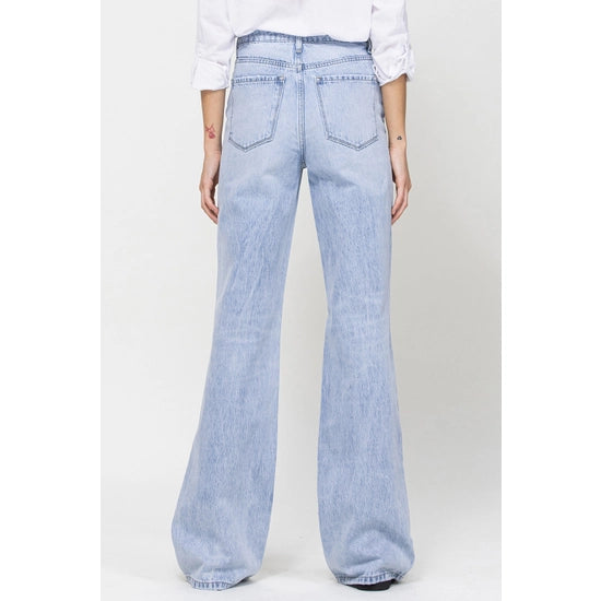 90'S Vintage Flare Denim