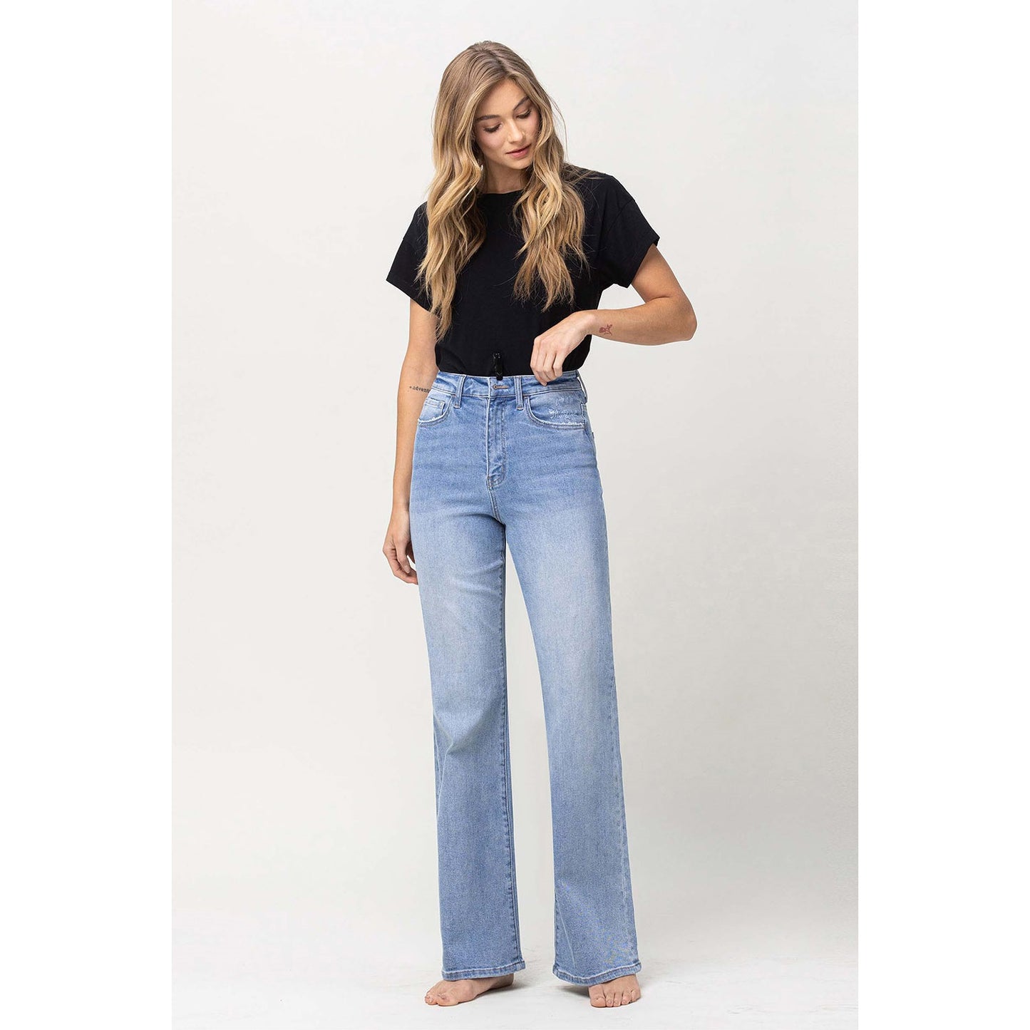 Vintage Straight Flare Denim