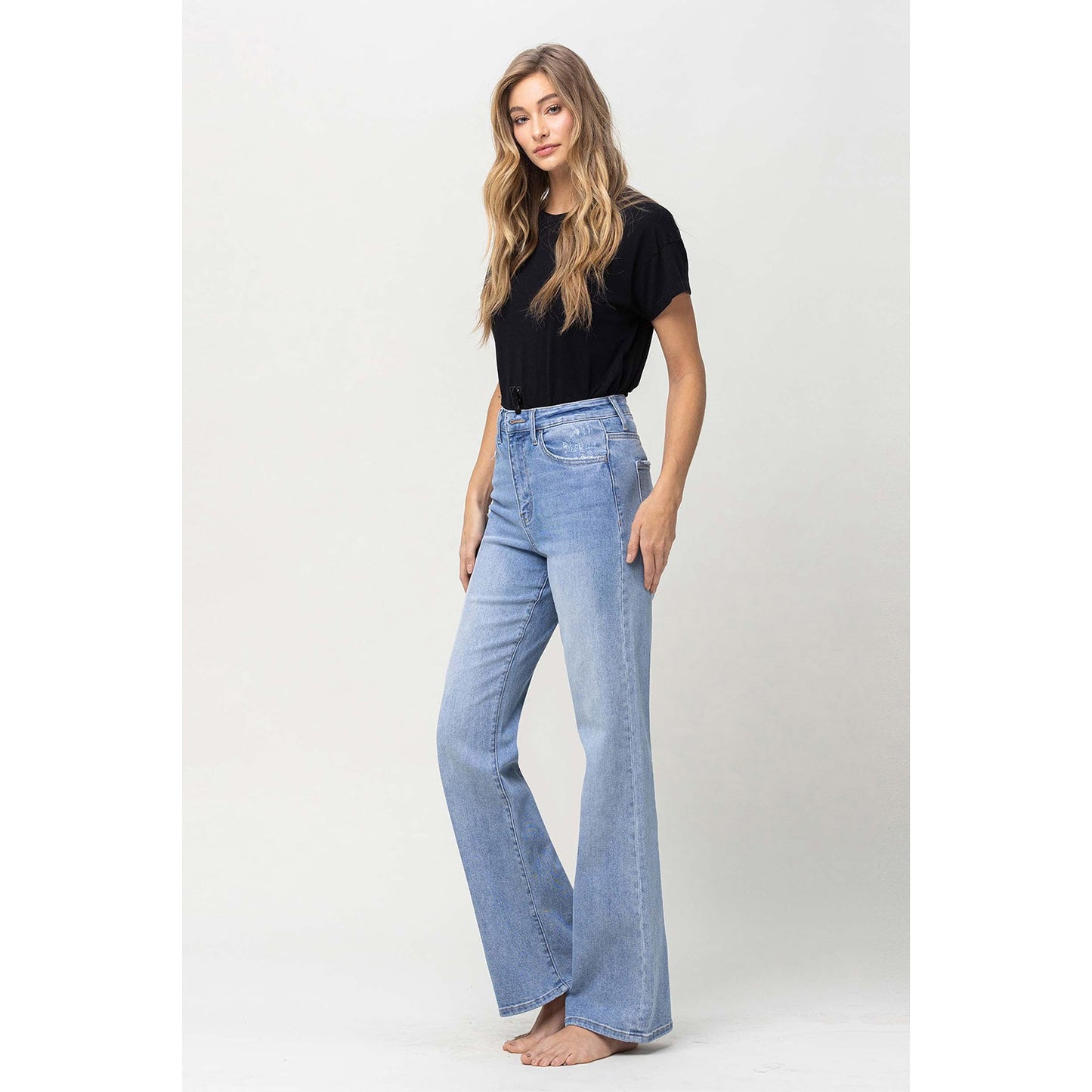 Vintage Straight Flare Denim