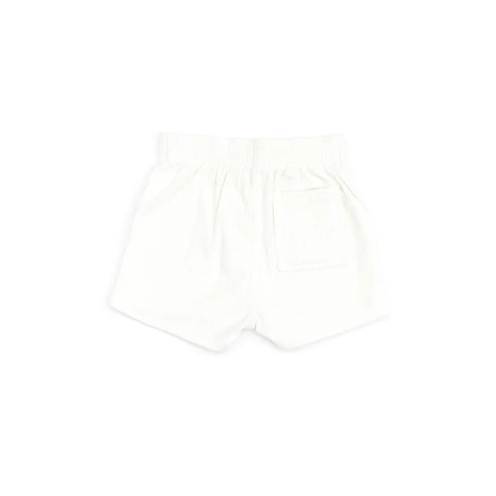 Cord Short White