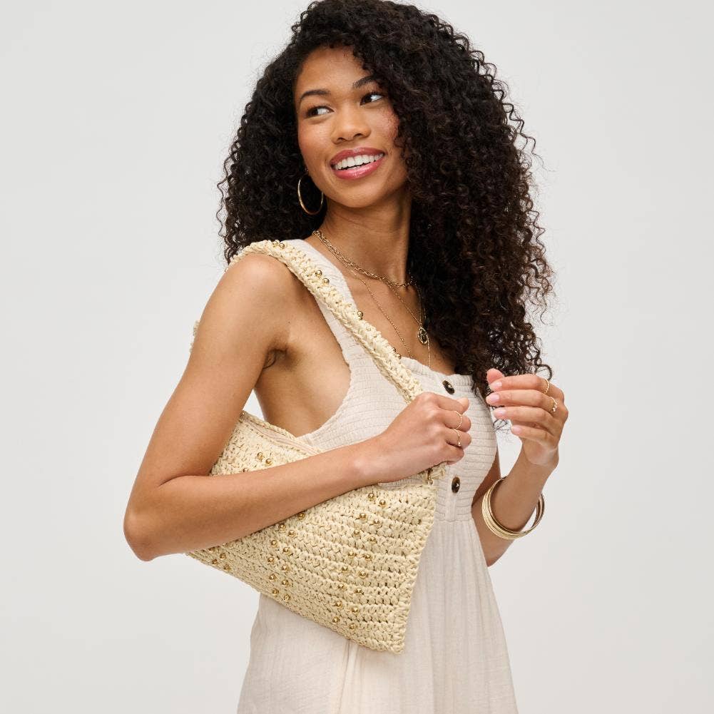 Clarissa Shoulder Bag Ivory