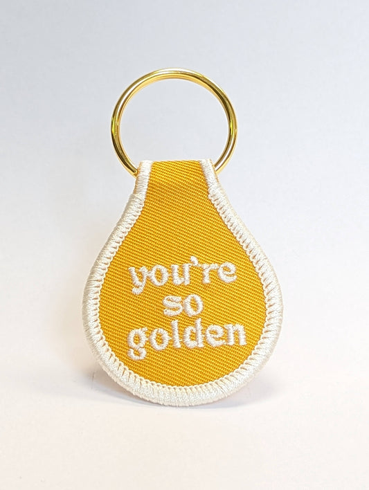 Key Tag You're So Golden