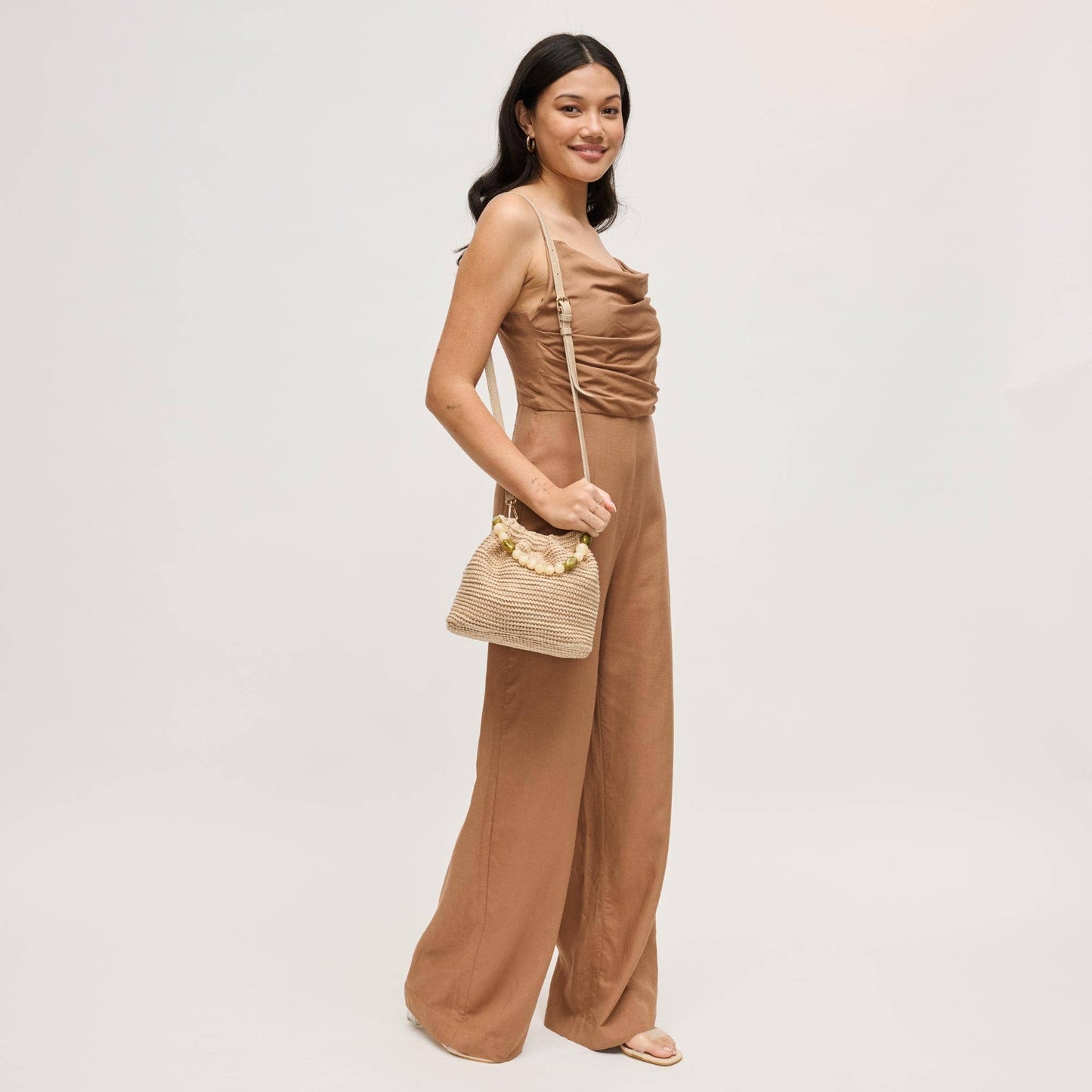 Emery Bucket Bag Natural