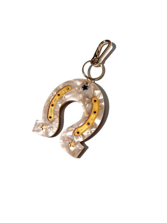 Horseshoe Bag Charm & Keychain