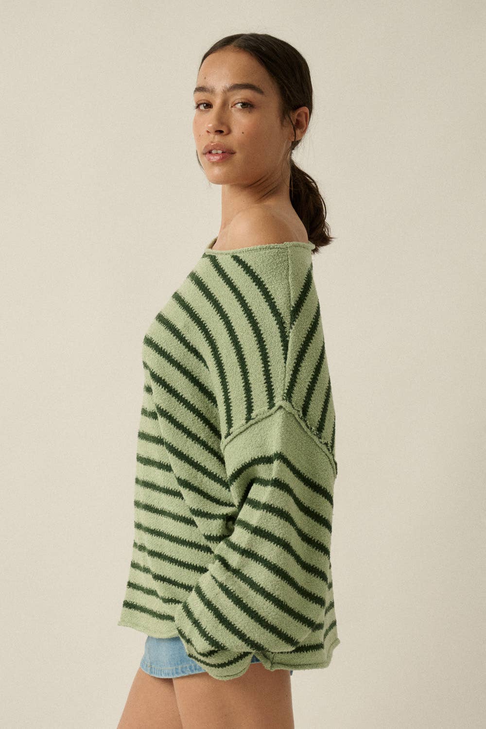 June Sweater Aqua