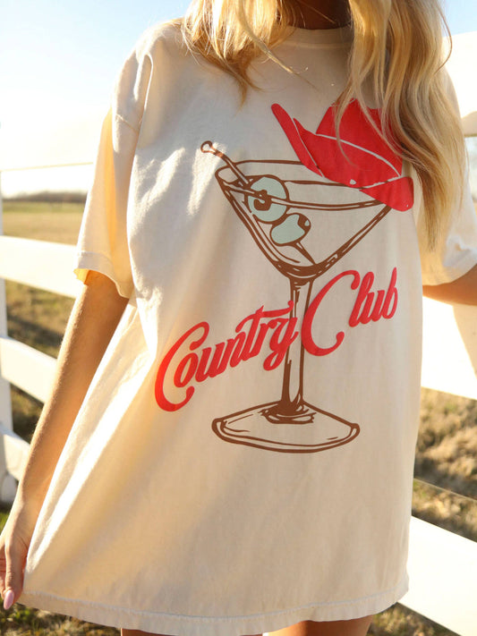 Cowboy Country Club Tee