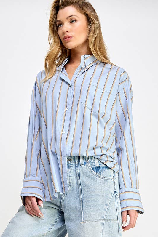 Olivia Striped Shirt