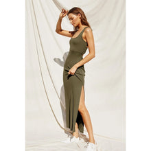 Load image into Gallery viewer, Sneak Peek Dress Olive

