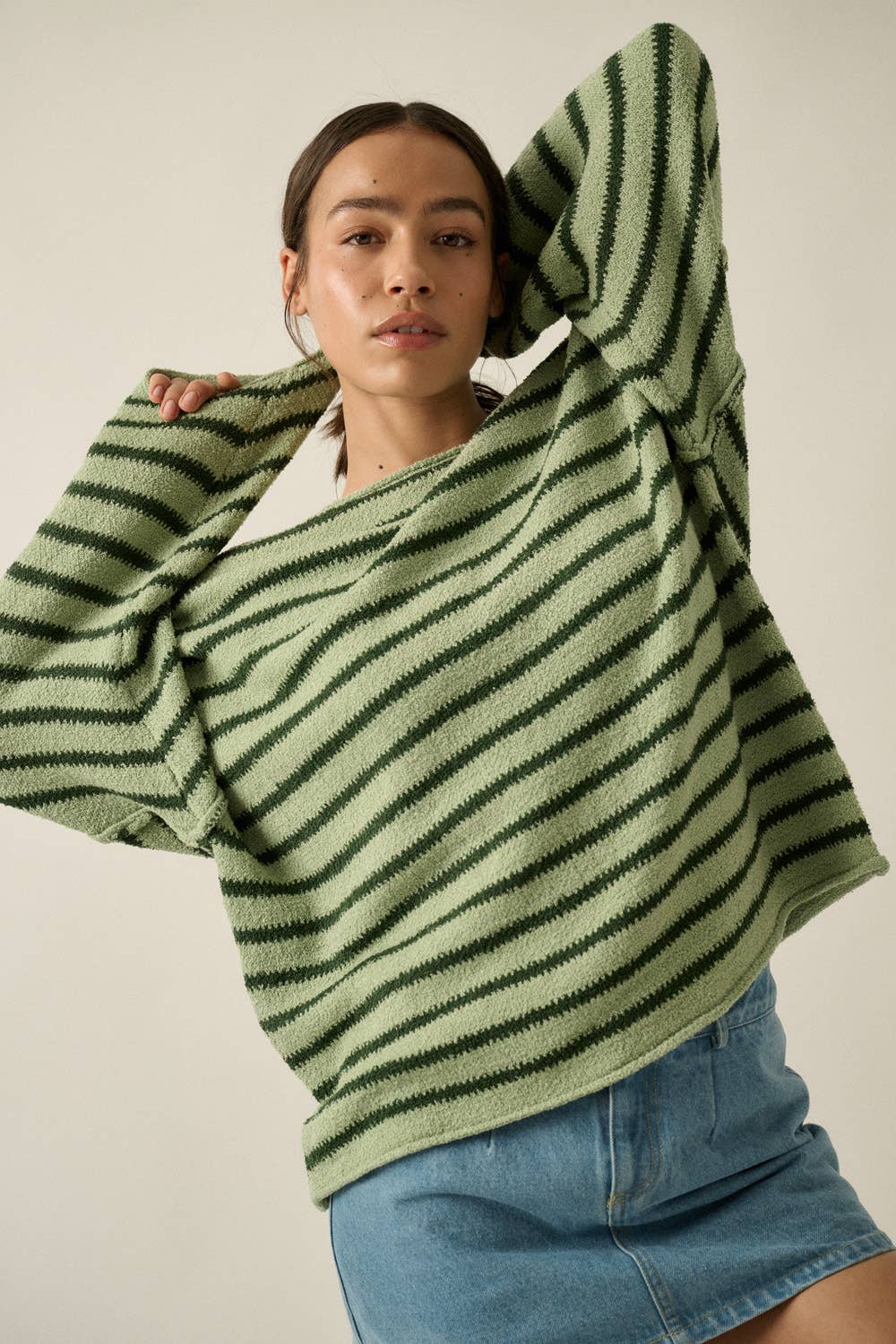 June Sweater Aqua