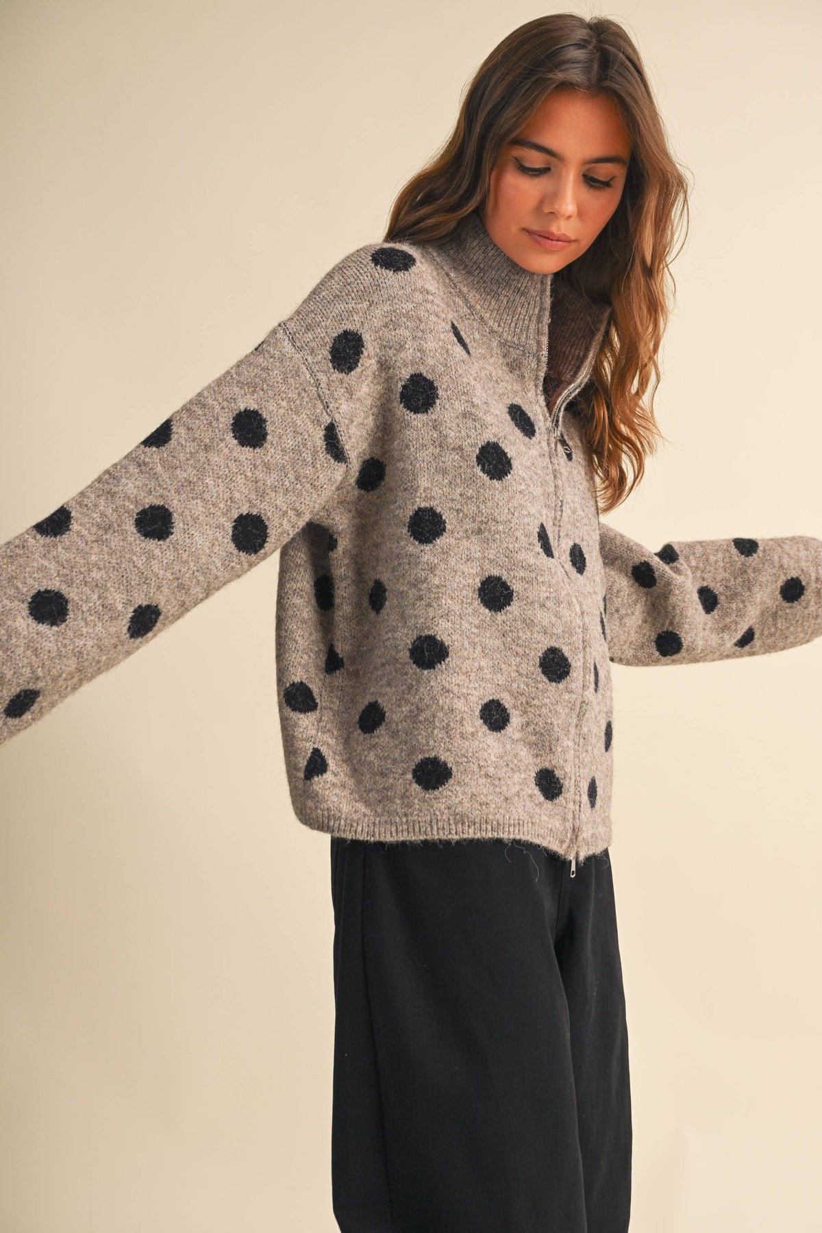 Tucker Knit Jacket