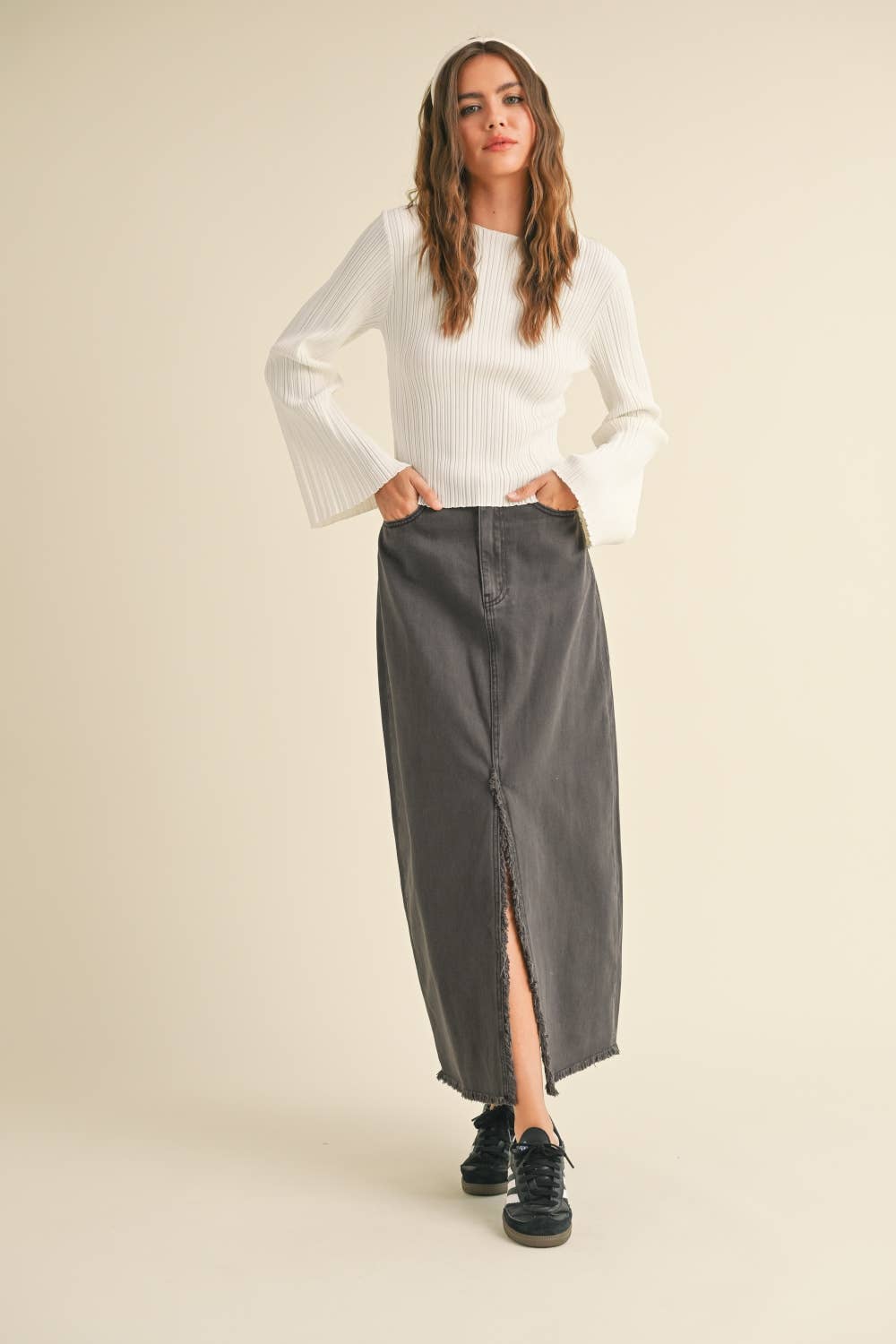 Emma Top Off White