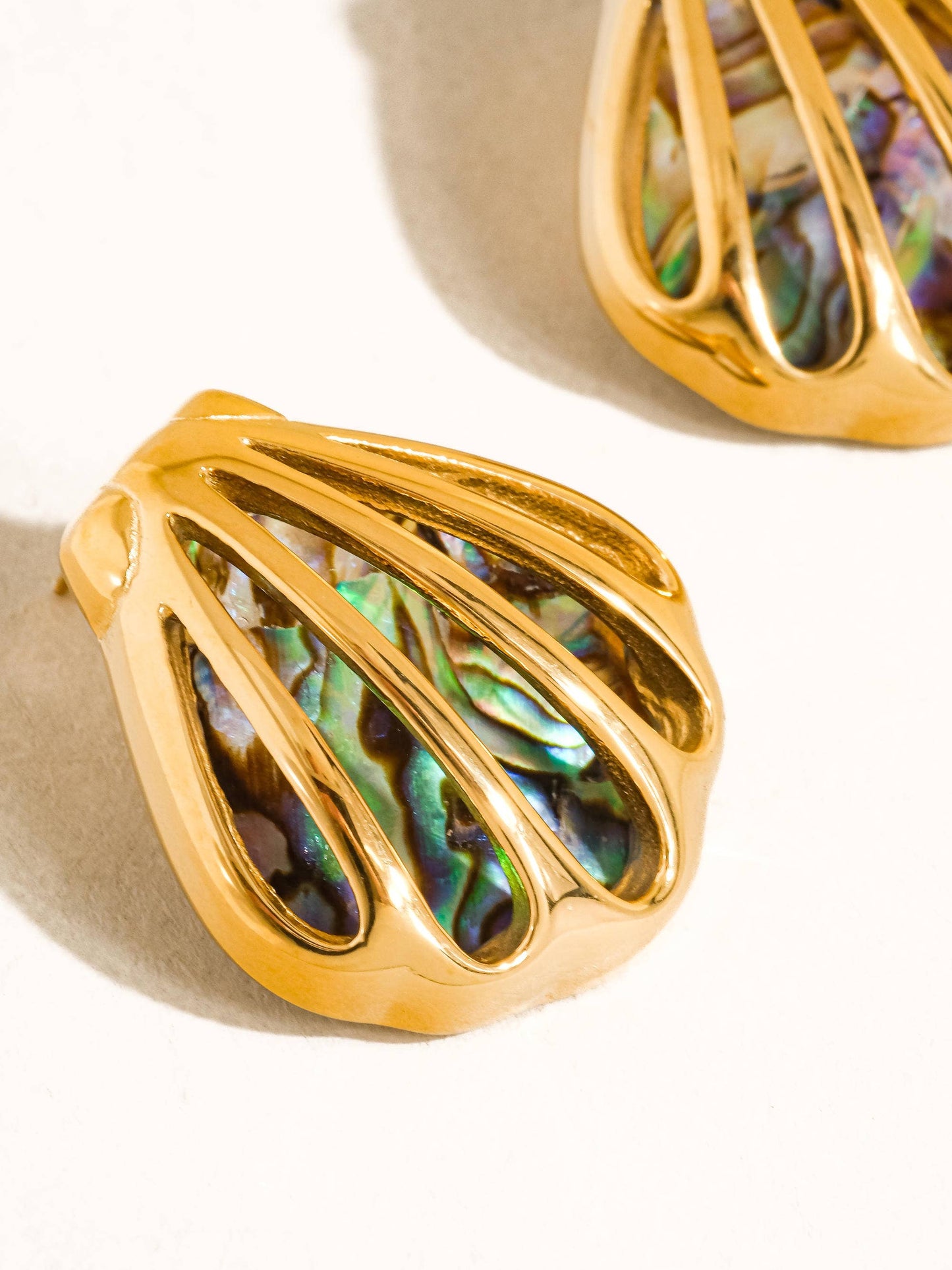 Rosie Shell Studs