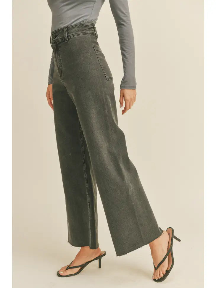 Florence Pant Washed Black