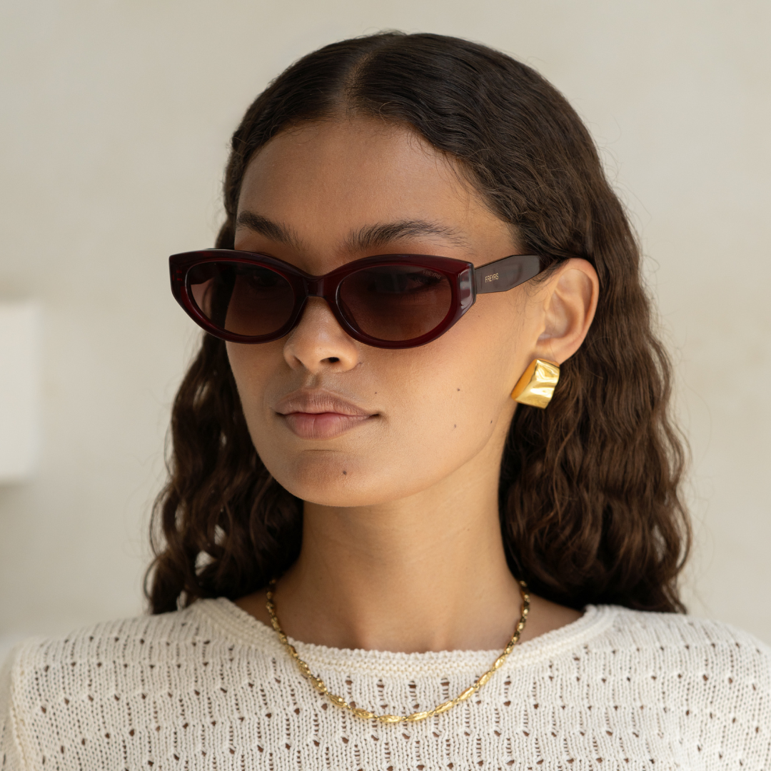 Ameli Sunglasses: Red