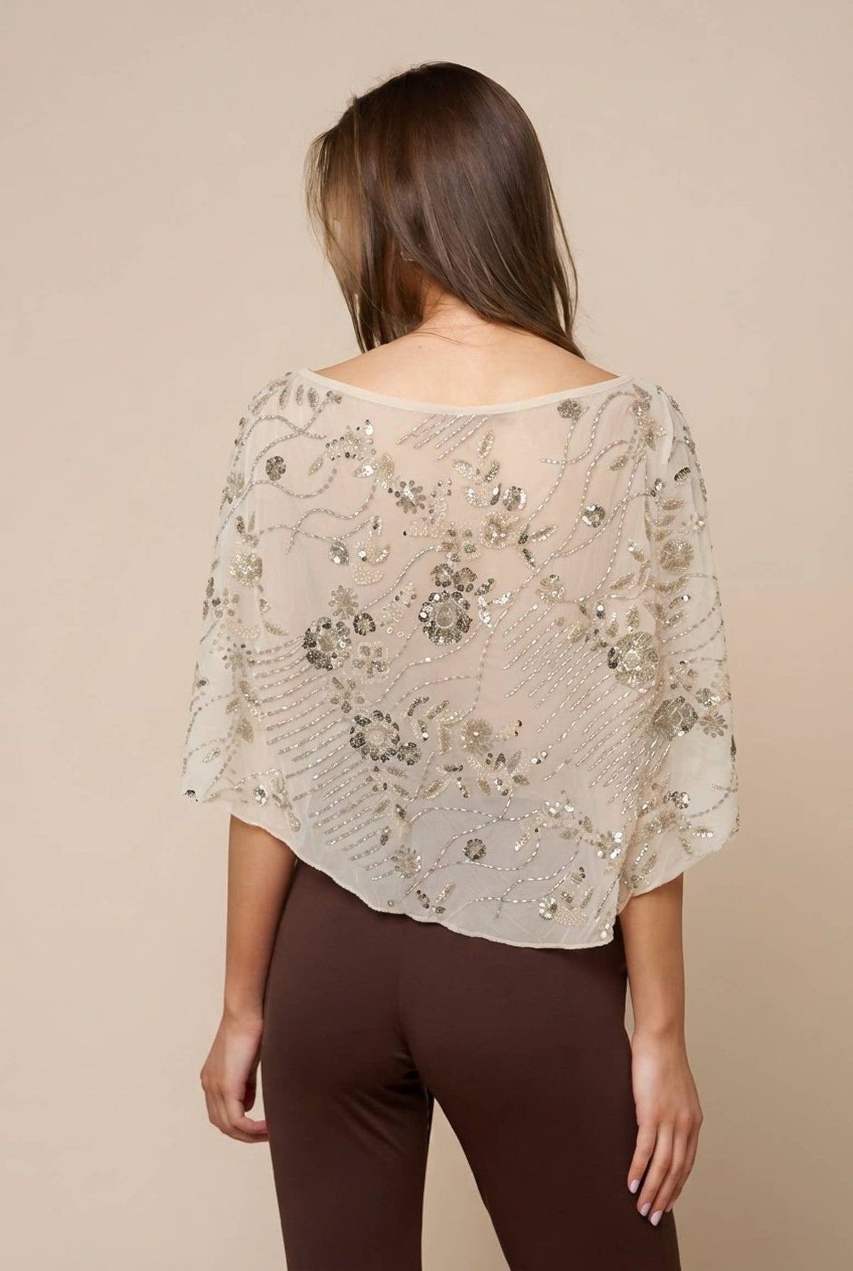 Vera Beaded Pocho