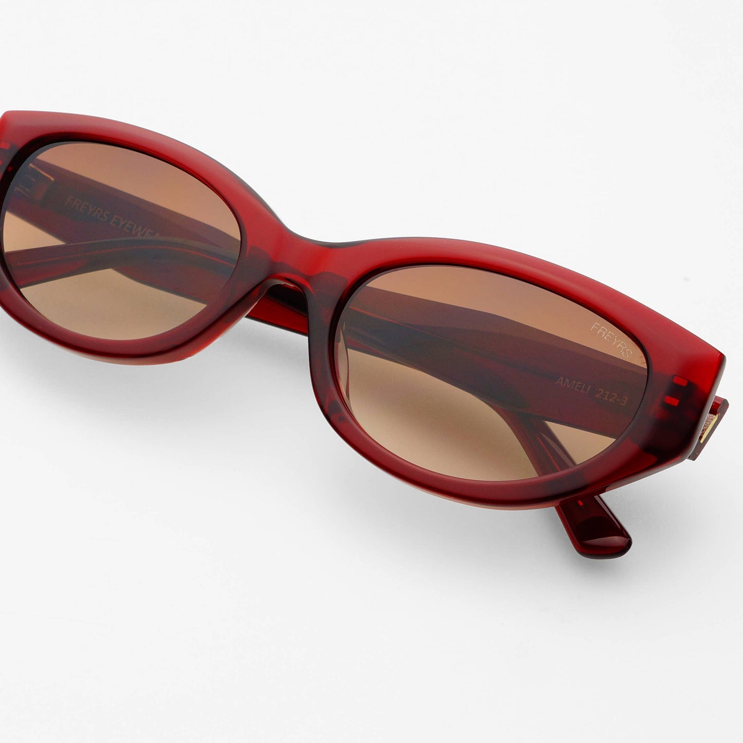 Ameli Sunglasses: Red