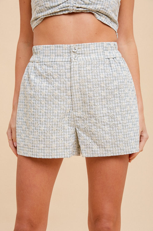 Carli Gingham Shorts