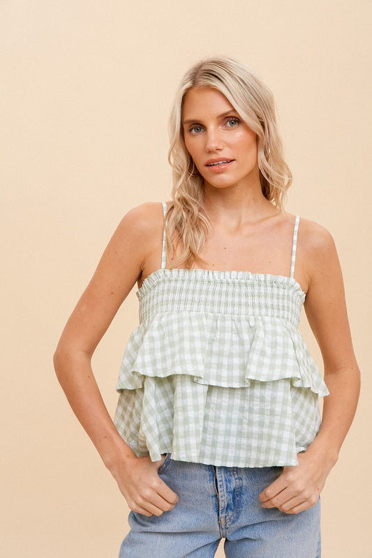 Aurelia Ruffle Tank