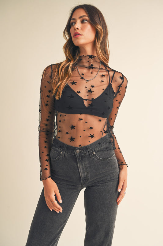 Beckett Mesh Top