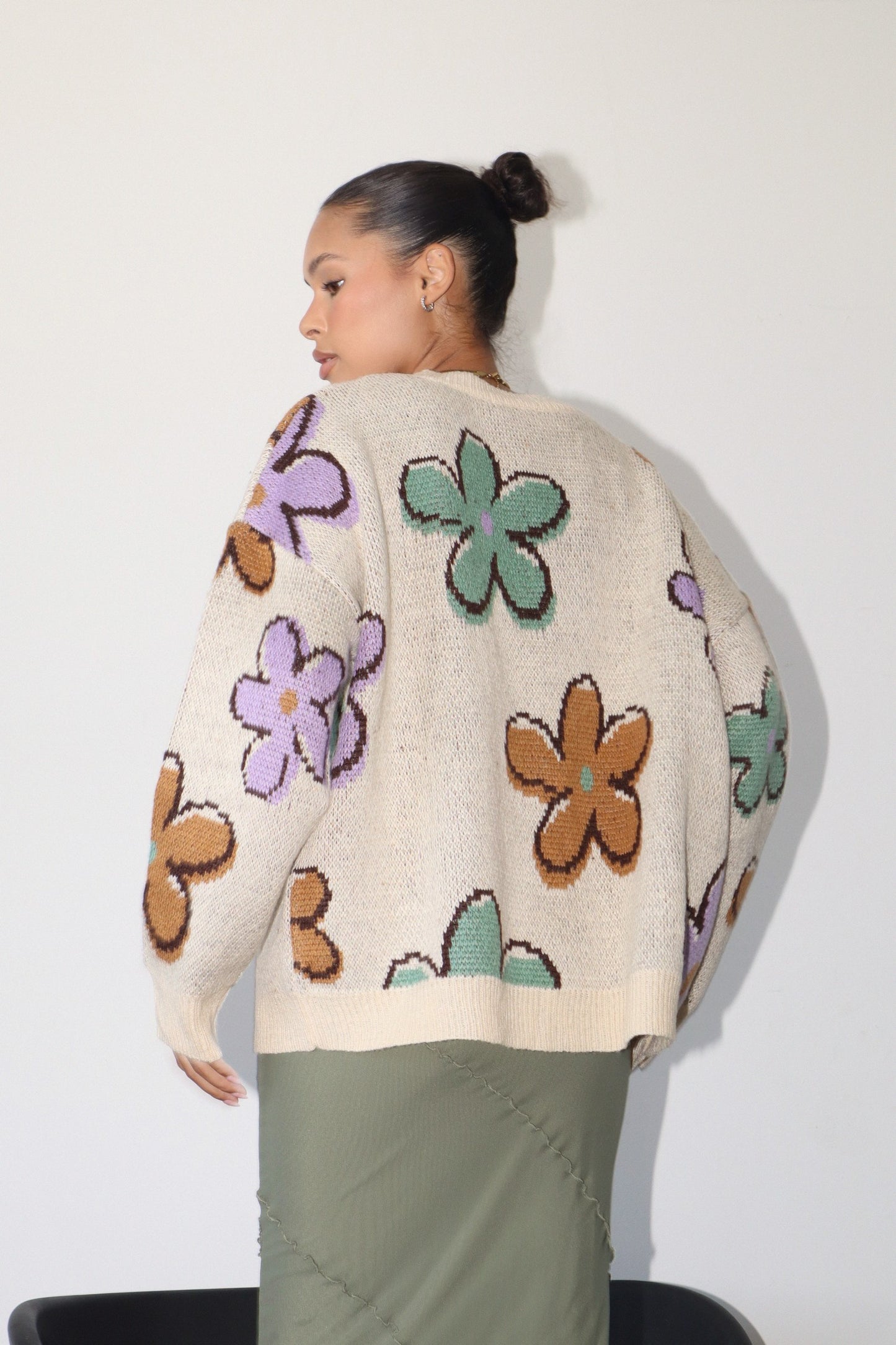 Ditsy Daisy Sweater