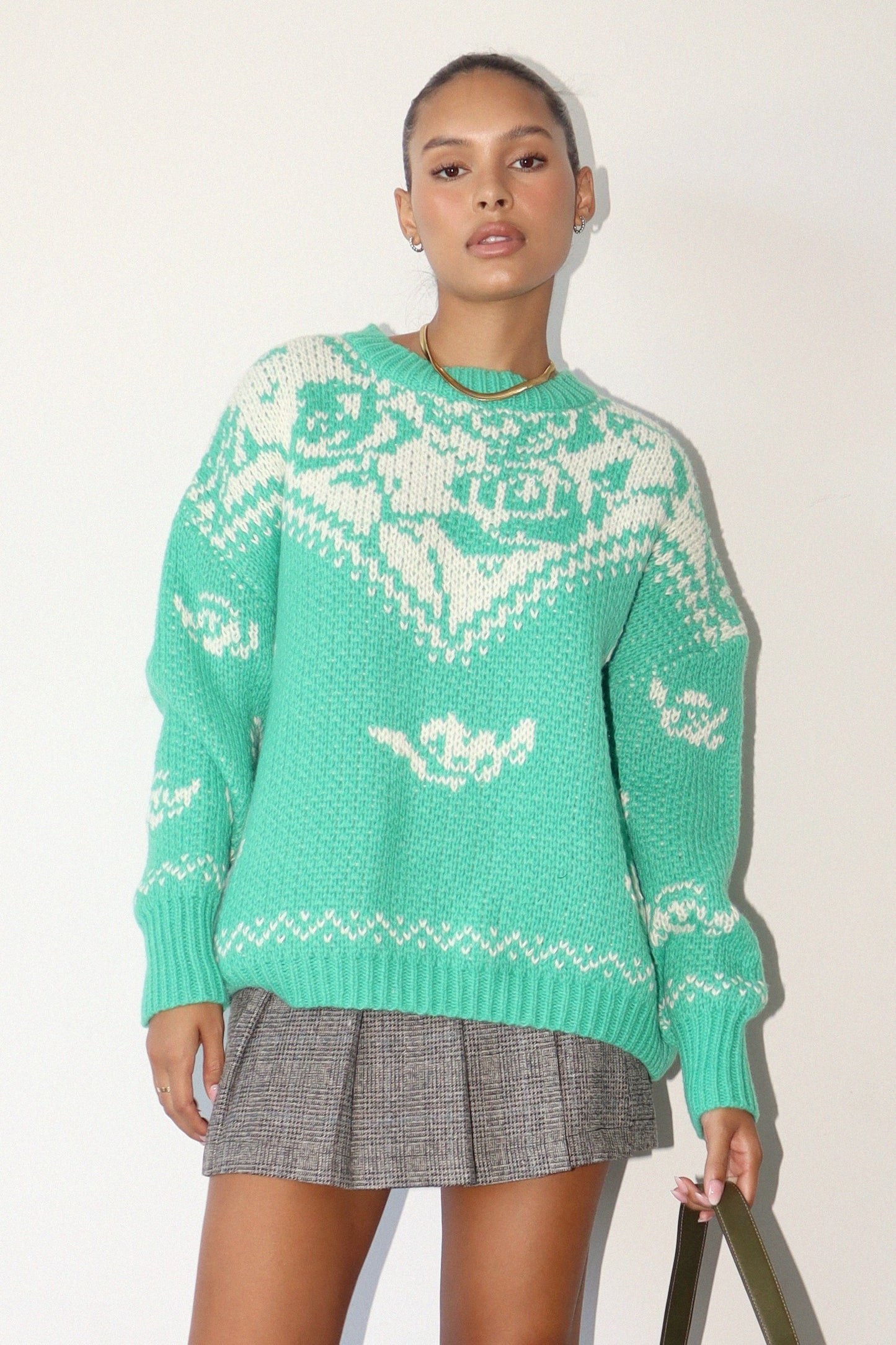 Hannah Sweater Aqua