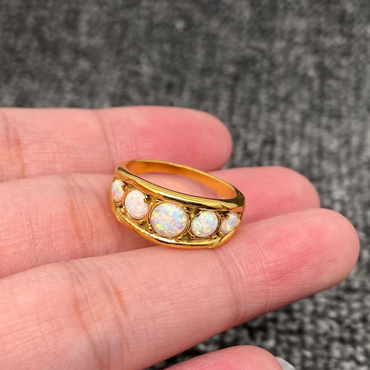 5 Opal Ring