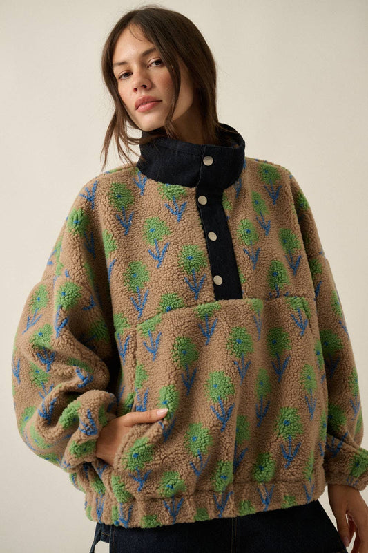 Maggie Sherpa Pullover