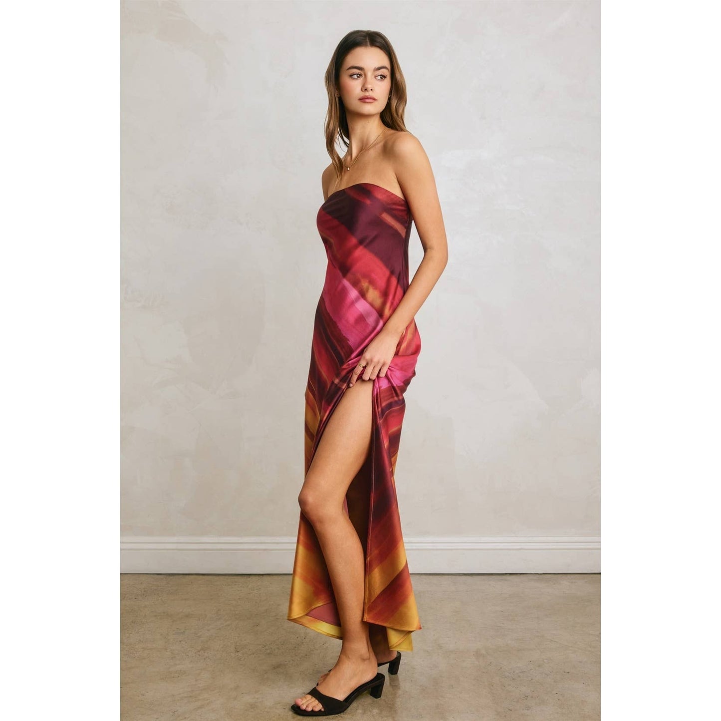 Golden Sunset Dress
