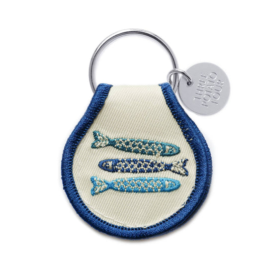 Patch Keychain Tinned Fish