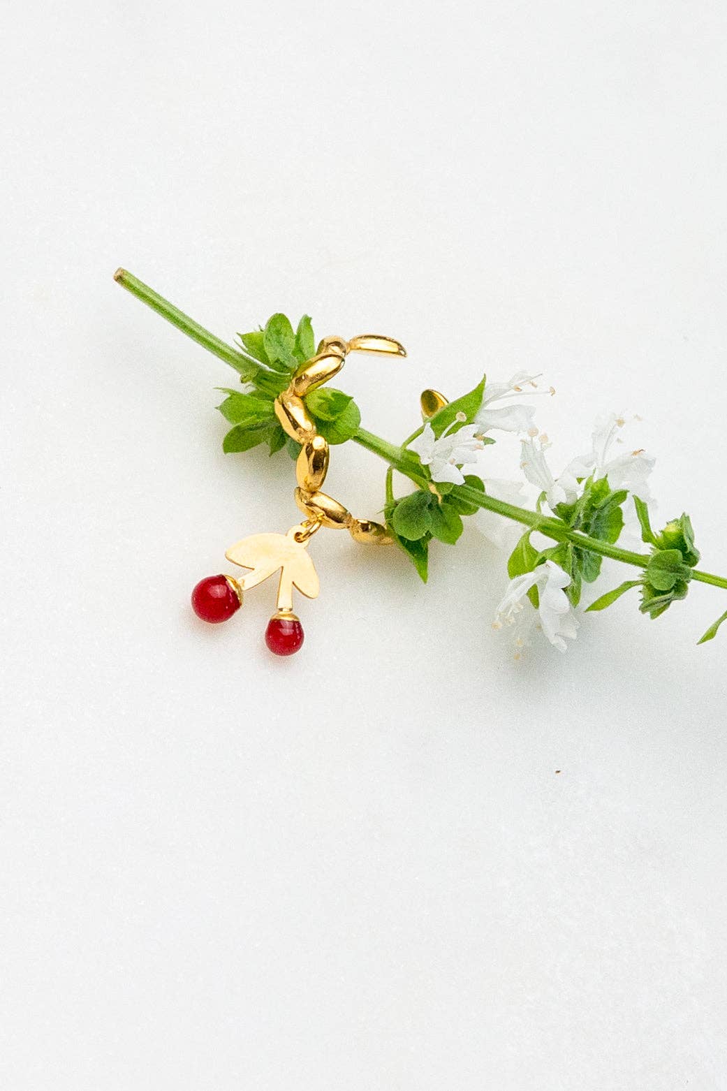 Charm Ring Cherry