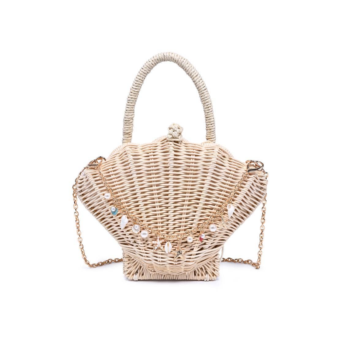 Erica Shell Crossbody Natural